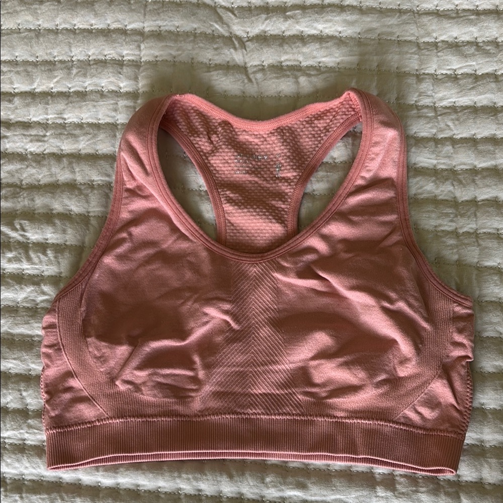 Jockey Peach Sports Bra with Racerback Design